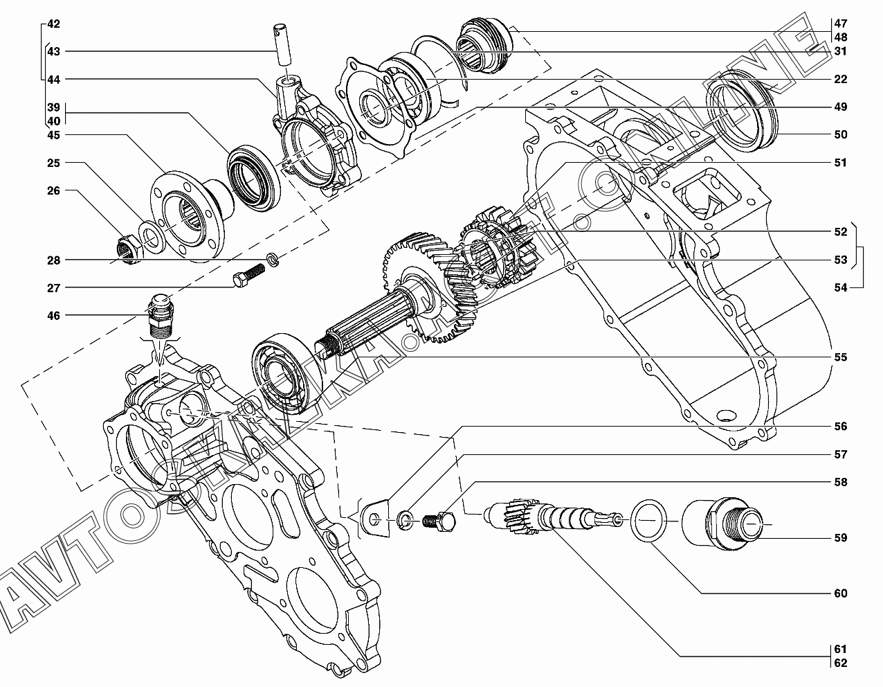 Раздатка уаз схема. Раздаточная коробка УАЗ 31512. Раздатка УАЗ 3151 схема. Подшипник раздаточной коробки УАЗ 452 схема. Схема раздатки УАЗ 3151.