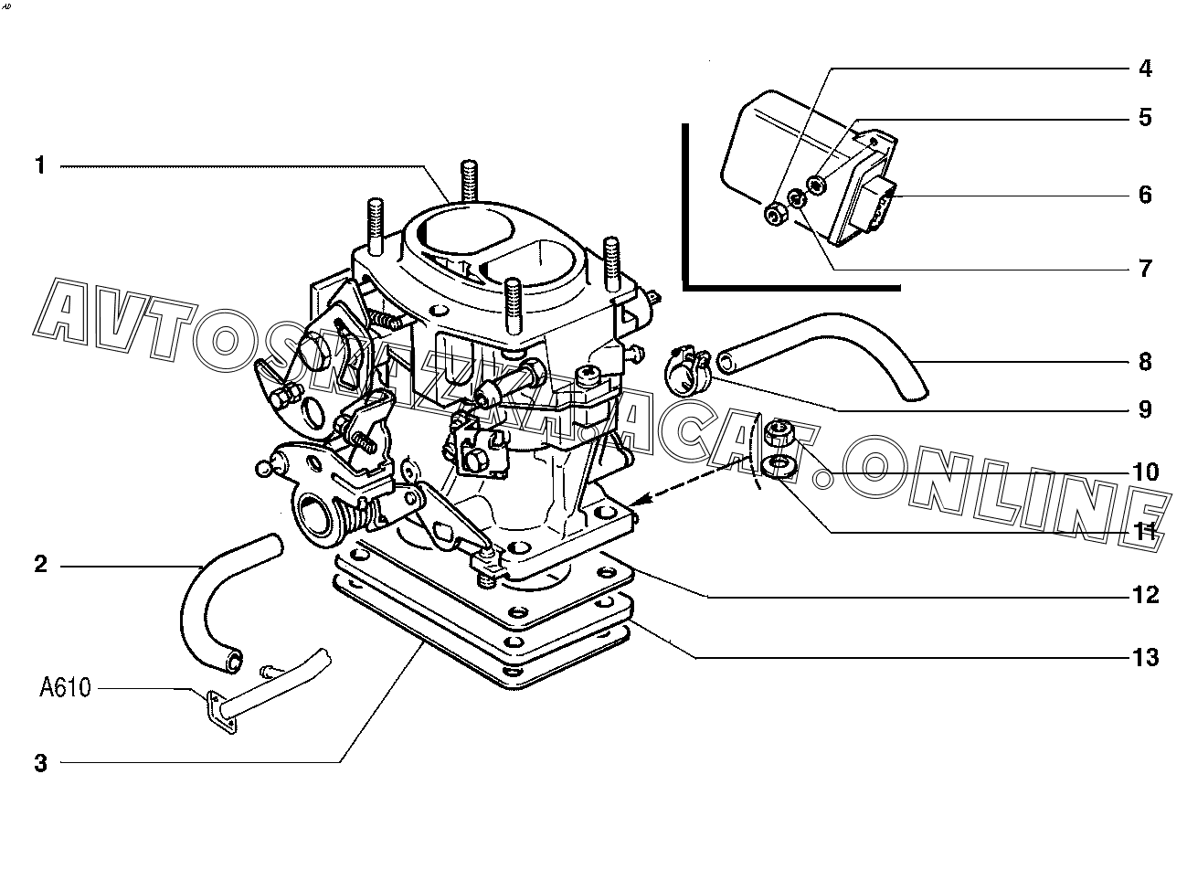 Как снять карбюратор на ваз 2104 - 86 фото