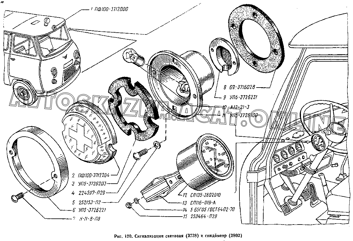 Уаз спидометр схема. Фонарь УАЗ 2206. Спидометр УАЗ 3962. Лампа габаритная УАЗ Буханка. УАЗ 3303 схема фонарей передних.