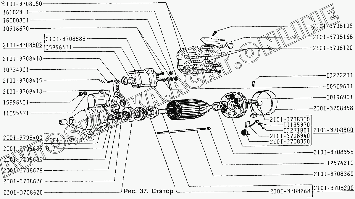 Стартера форд схемы