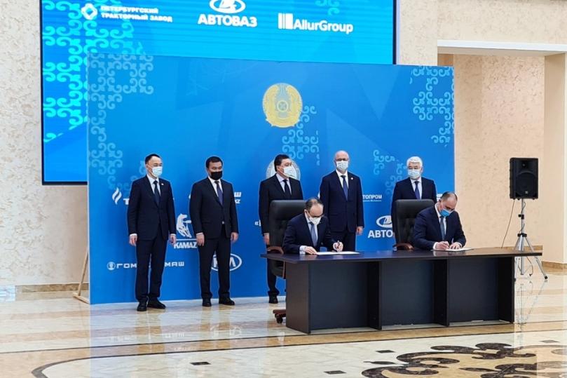 АО «АВТОВАЗ» подписал договор с индустриальным партнером в Казахстане АО «АВТОВАЗ» подписал договор с индустриальным партнером в Казахстане