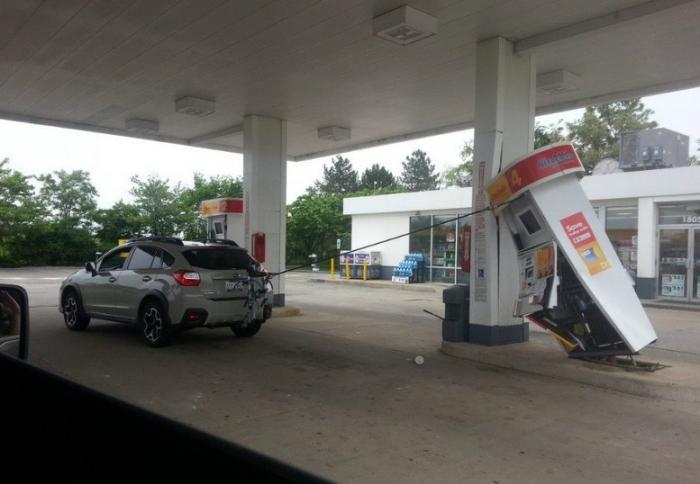 Странные аварии