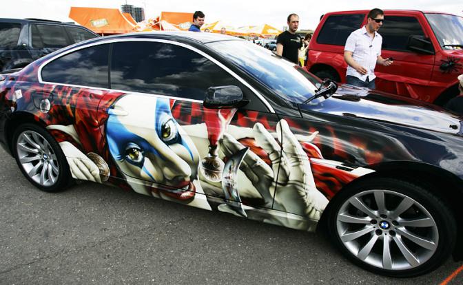 Креатив на колесах