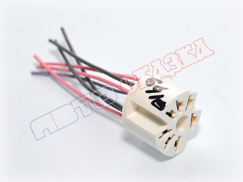 Разъем переключателя мотора печки ВАЗ 2109,21099,2108, с проводом ...