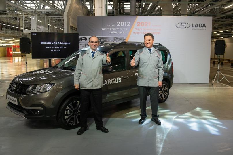 Новый LADA Largus: старт производства Новый LADA Largus: старт производства