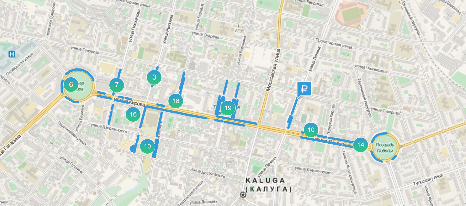На  сайте  «Парковочного  пространства  Калуги» заработал раздел штрафов